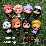 GANTUNGAN Jujutsu Kaisen Chibi Action Figure Keychain Keychain JJK/ Keychain