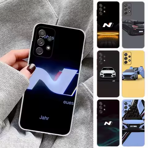 I20N I30N Blue Cars Phone Case For Samsung Galaxy,A31,A33,A52,A13,A02,A53,A50,A73,A72,A40,A20,A23,A5