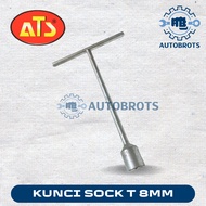 ATS 8MM T-Socket Wrench 8mm T-Handle Socket Wrench WAREHOUSE CLEARANCE