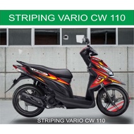 H0NDA VARIO 110 OLD VARIATION STRIPING STICKER