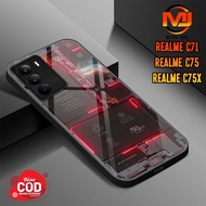 Realme C71 4G Case / C75 Latest/ C75X - Mitra Jaya - Fashion Case CPU Casing hp Case Softcase Hardca