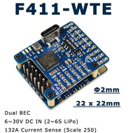 F411 WTE Matek Flight Controller STM32F411 BEC 5V for Flying Wing RC Plane