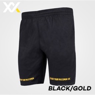 Maxx badminton short pants Black Gold