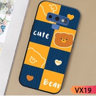 Samsung Note 8 - Note 9 Phone Case - cute Orange bear Picture