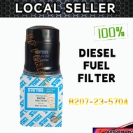 R207-23-570A F-8810 MAXI BONGO DV57 DV58 NHR DIESEL FUEL FILTER SUN TIME OSK DAIHATSU MAZDA FORD ISU