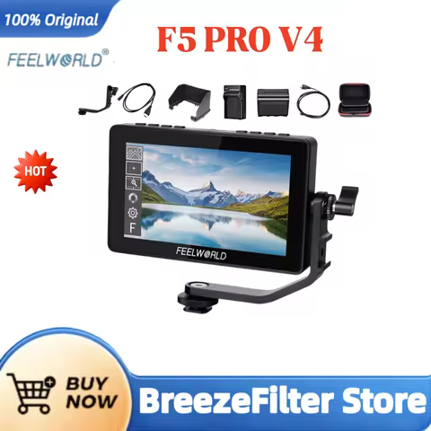 FEELWORLD FW568 V3 6 Inch DSLR Camera Field Monitor with 3D LUT Full HD1920X1080 Support HDMI Output
