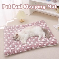 Thickened Pet Dog Bed Sleeping Mat Cat Bed Soft Fur Dog Bed Pet Blanket Mat Dog Mat Mattress Carpet 