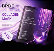 Masker Wajah BPDE COLLAGEN /BPDE Collagen Hydrating Softening Mask /Facial Sheet Mask /Masker Topeng