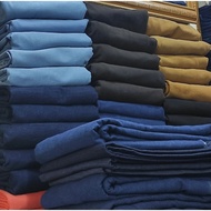 Premium 14 oz blue jean stretch fabric 14 oz jeans fabric/ (price per 3 meters)