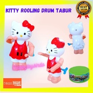 Educational Toys for Girls and Boys 1 2 3 4 5 6 Years PAUD TK SD Rolling Drum Hello Kitty Sprinkle S