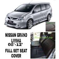 NISSAN GRAND LIVINA 08'-12' FULL SET SEAT COVER