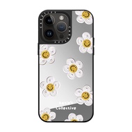 Drop proof CASETI phone case for iPhone 15 15Pro 15promax 14 14pro 14promax hard case cute 13 13pro 13promax Side printing Smiling Daisy 12 12promax iPhone 11 case high-quality