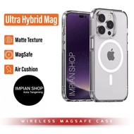 Case iphone 14 Pro Max 14 Pro Clear Ultra Hybrid MagSafe Magnetic Casing