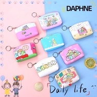 DAPHNE San-X Sumikko Gurashi Coin Bag Birthday Gift Pouch Cartoons Pattern Wallet Zipper Pocket