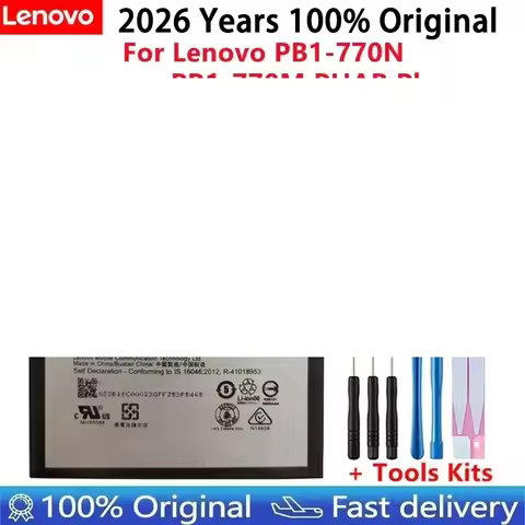2026 Years 100% original 3.8V 3500mAh L14D1P31 For Lenovo PB1-770N PB1-770M PHAB Plus Battery Batter