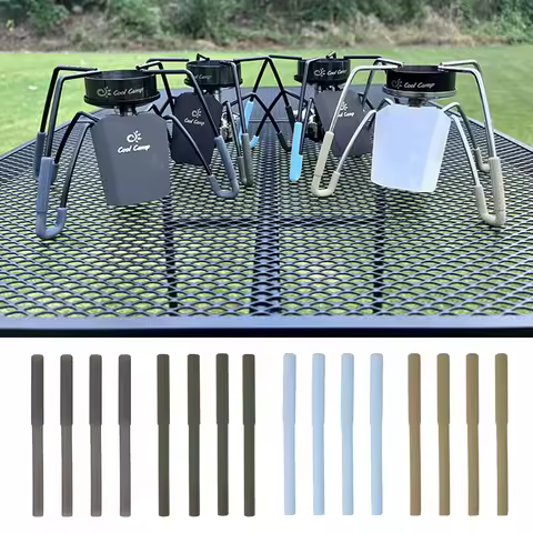 4pc Spider Stove Legs Protective Cover Non-slip Gas Stove Bracket Protector Heat Resistance for SOTO