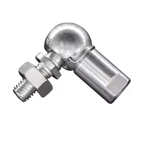 SUS304 Stainless Steel M5 M6 M8 M5x0.8 M6x1.0 M8x1.25 Angle Ball Joint Rod Ends