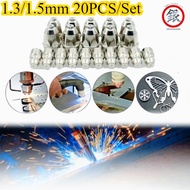 MATA 20 PCS/10 set P80 1.3mm/1.5mm Plasma Bit Cutting Nozzle Welding Tip /Plasma P80 Nozzle/ Nozzle 