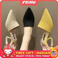 FRIMO Malaysia - Le-pa-pa Point Heel Women's Wedges High Heel Kasut Tinggi Shoe Wanita Perempuan Sho