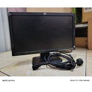 LAYAR COMPUTER MONITOR SCREEN COMPUTER MONITOR HP BRAND SCREEN MONITOR + MONITOR CABLE