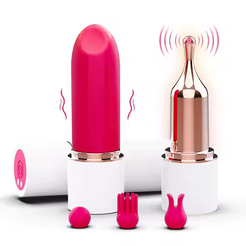 Mini Lipstick Vibrator for Women Clitoris Vibration Stimulator G Spot Dildo Vibrator Penetration Vag