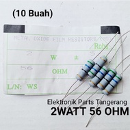 (10 Pieces) 2WATT 56 OHM RESISTOR 2W 56 OHM RESISTOR