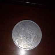 uang logam lama 100 rupiah kakatua raja 