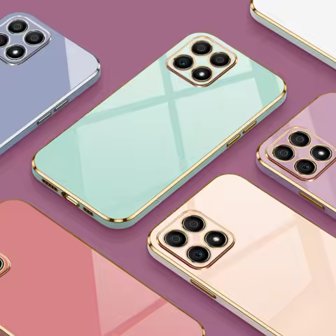 For Honor 70 Lite Case Honor 70 Lite Cover Luxury Square Plating Honor 70 Phone Case RBN-NX1 Shockpr