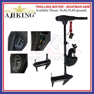 Ajiking Trolling Boatman ABM Motor Boat Saltwater Freshwater Thruster Motor 46lb 55lbs 36R 46X 68R