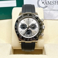 &lt;抵玩白金地通拿&gt; Rolex Daytona 116519LN 灰面陶瓷圈膠帶 2019年出世卡 歡迎交換 116508 116518 116500 116505 116515 116519 116509 116520 116503 116523