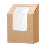 [Tianai Packaging House] Muji Kraft Style Paper Box, Burrito Biscuit Flower Tea Box