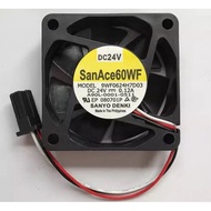 [Radiator] Sanyo 9WF0624H7/H4D03/D05/404 24V 6015 FANUC FANUC Servo Driver Fan