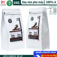 1kg cà phê bột pha máy Espresso 100% Arabica Đà Lạt rang medium thương hiệu cà phê rang mộc DUC ANH 