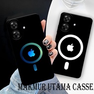 Softcase hp Realme Note 60 C61 C63 C53 C55 C51s C51 Realme Note 50 Aesthetic Apple Logo - Rubber Cas