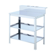 G.house LUCKY FRAME โต๊ะวางเตาคู่สเตนเลส SB-602 จัดส่งเร็ว