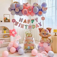 Birthday decoration balloon Set with square frame 28