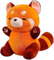 Soft Toy Panda Red Made in Italy - 23 cm - 35 cm - 45 cm - 60 cm (23 cm - 9 Inches)