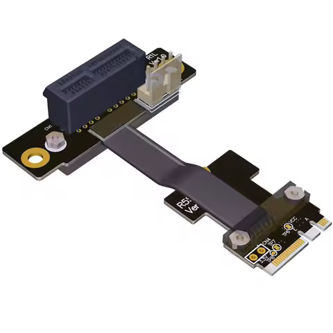 M.2 WiFi A.E Key A+E To PCI-e 4x X4 Riser Extender Adapter Card Gen3.0 Cable AE Key A E For PCIE 3.0
