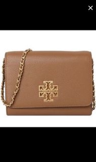 Tory Burch 鏤空大logo (BRITTEN)斜背包 #22秋風