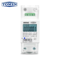 5(65)A 220V 230V 50/60Hz Voltage Current DDS238-2 ZN/S single phase Din rail KWH Watt hour energy me