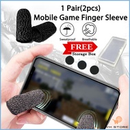 Mobile Game Finger Sleeve Gaming Finger Sleeve finger glove sarung jari game sarung tangan gaming pu