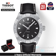 [Official Warranty] Tissot T101.610.16.051.00 Men's T-Classic PR 100 Sport Black Dial Black Leather Strap Watch T1016101605100 (watch for men / jam tangan lelaki / tissot watch for men / tissot watch / men watch)