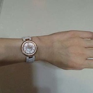 JoJo陶瓷鑲鑽（白色）女用手錶