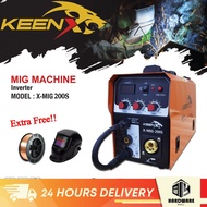 [7 in 1] Keen-X MIG-200S MIG Light Duty Industrial Weilding Machine Mesin Kimpalan 焊接机 WM0