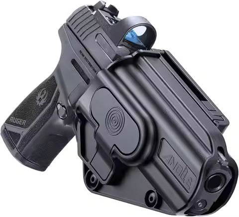 Tactical Holster OWB for Ruger 9,Taurus GX4,Hellcat Pro,Sig P365 XL,S&W M&P Shield EZ,SCCY Cpx,Glock