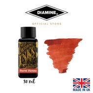 Diamine Fountain Pen Ink 30ml Bottle Ink Burnt Sienna