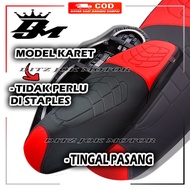 Leather Motorcycle Seat BEAT MODEL ENMOR/SCOOPY/VARIO/NMAX/PCX/AEROX Embossed ENMORE-nathong-Carbon-kingdrag