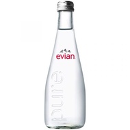 Evian ® Prestige Mineral ~ Glass Bottle (750ml x 12)