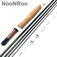 Noonroo Im8 8 kaki 6 inci 4pc 1wt Fly Rod Diy Cambo Kit Tindakan Pantas Terbang Kosong Dengan Gengga