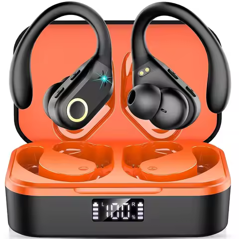 Newest ANC Wireless Earphones Bluetooth 5.3 TWS ANC Noise Cancellation Headphone Dual Mics ENC Heads